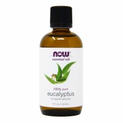 Now Foods Óleo Essencial Orgânico de Eucalipto - 118 ml: Pureza e Bem-Estar Respiratório Natural
