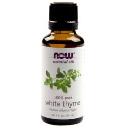 Now Foods Óleo Essencial de Tomilho Branco 30ml - Pureza e Potência para o Bem-Estar
