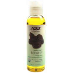 Now Foods Óleo de Jojoba Orgânico Puro - 118ml para Pele e Cabelos