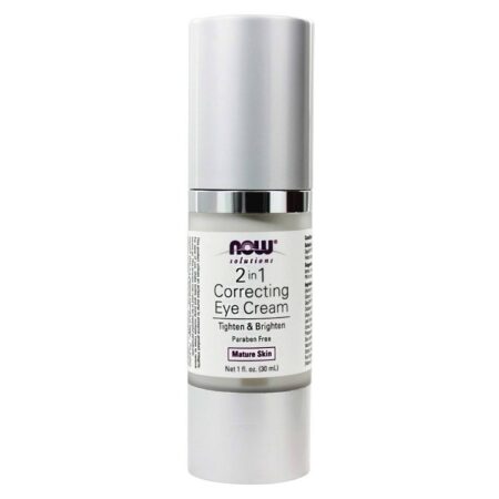 Now Foods, Creme Corretivo para Área dos Olhos 2 em 1 - 30 ml (1 fl oz)