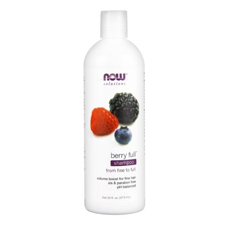 Now Foods, Shampoo Frutas Silvestres Berry full™ - 473 ml