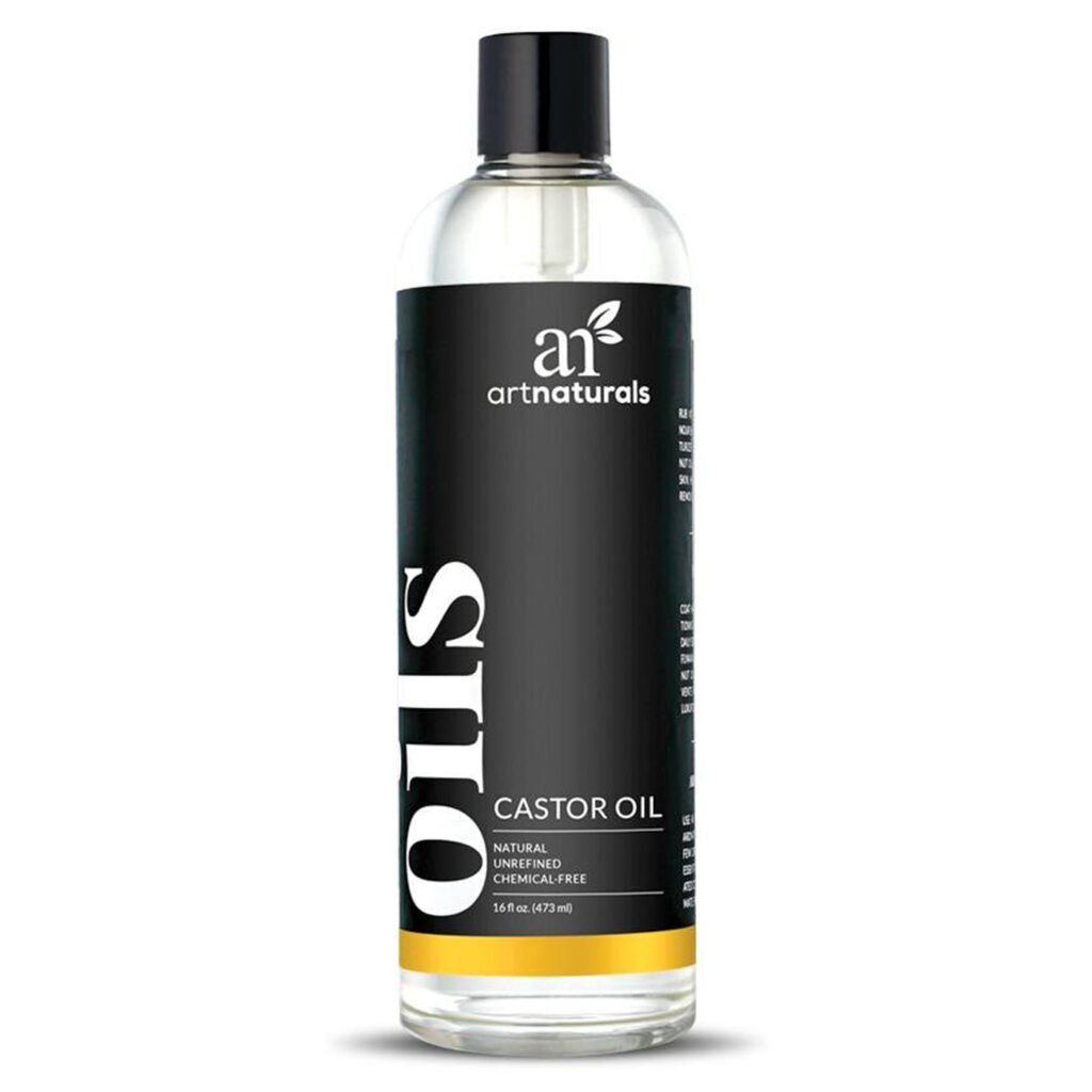 Óleo de Rícino Art Naturals 16 fl oz (473ml) Puro e Natural para Pele e Cabelos