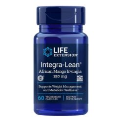 Life Extension Integra-Lean® Irvingia - 60 Cápsulas Vegetarianas para Controle de Peso