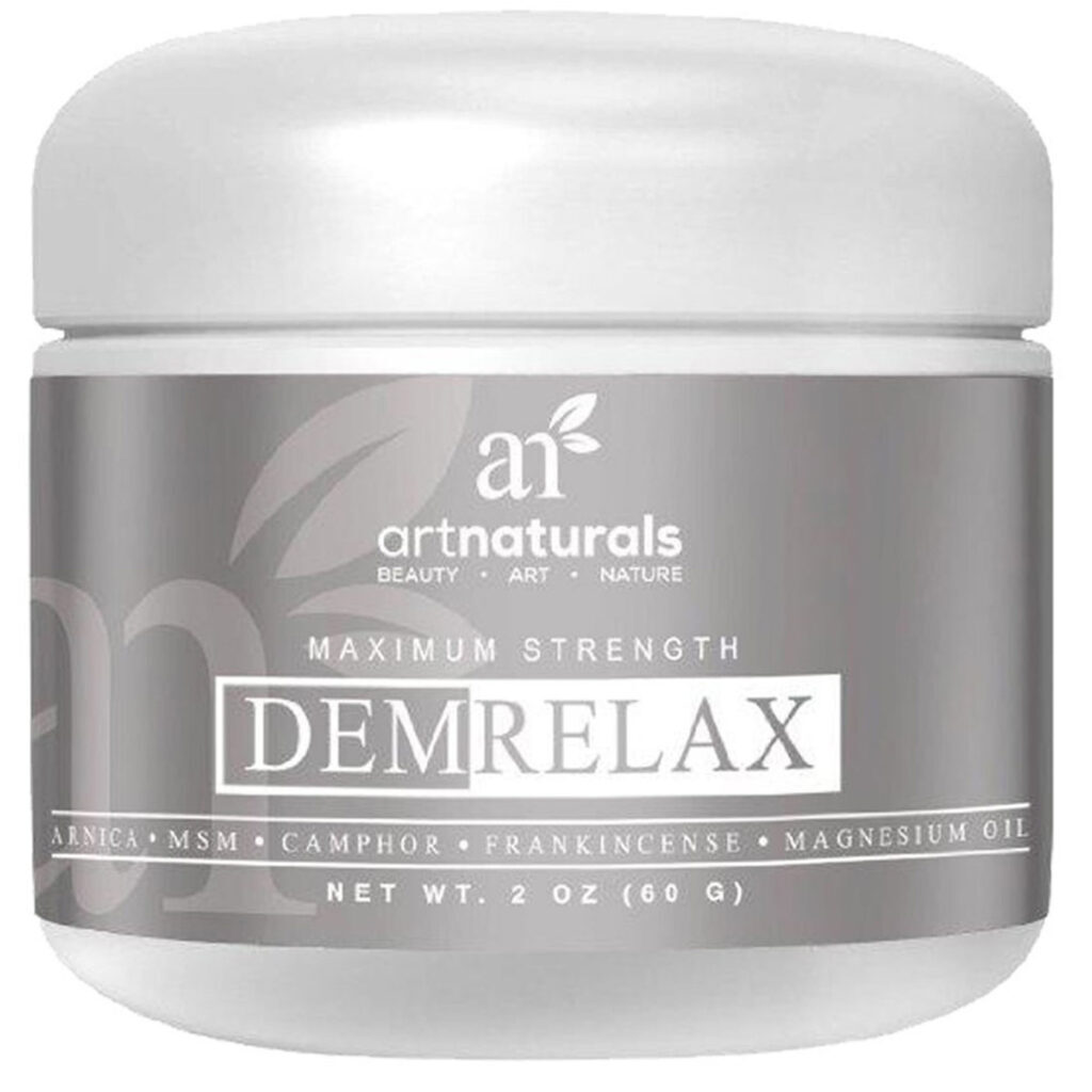 Art Naturals DemRelax Cream 2 oz (59ml) - Creme Reparador e Hidratante para Pele