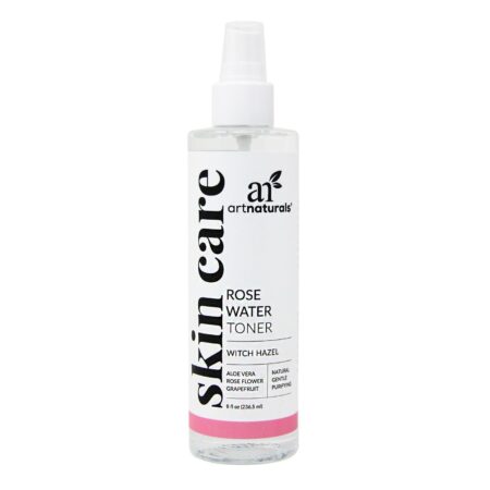 Art Naturals, Tônico de Água de Rosas e Hamamelis - 236.5ml