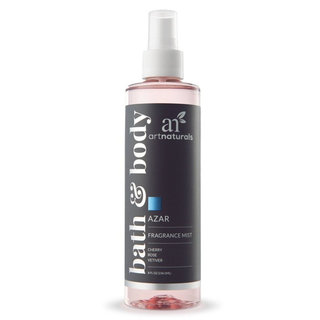 Art Naturals AZAR Névoa de Fragrância para Banho e Corpo - 236,5mL | Perfume Leve e Refrescante