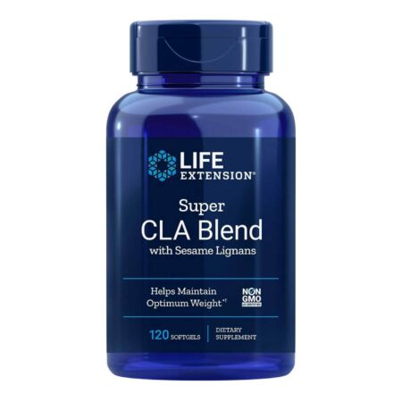 Life Extension, Super CLA com Lignans de Gergelim - 120 Cápsulas