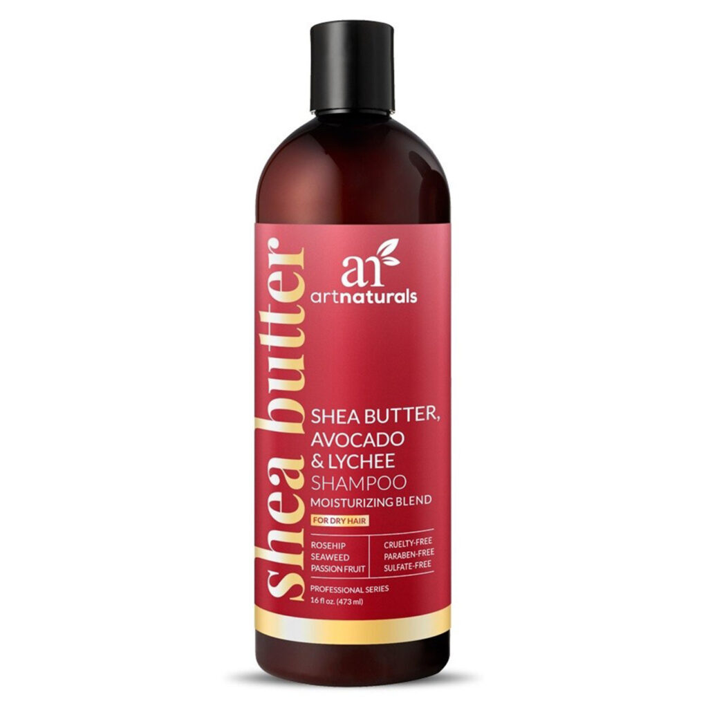 Art Naturals Shampoo Manteiga de Karité, Abacate e Lichia - 473ml: Cabelos Nutridos e Brilhantes