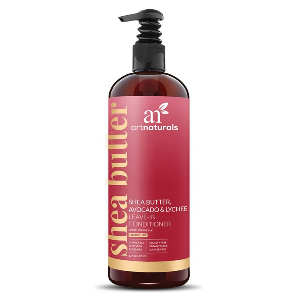 Art Naturals Condicionador Leave-In Manteiga de Karité, Abacate e Lichia - 355ml