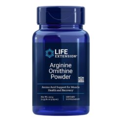 Life Extension Arginina Ornitina Pó 149,9g: Suporte para Performance e Bem-Estar