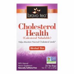 Bravo Tea Chá Colesterol Saudável 20 Saquinhos - Controle Natural