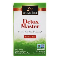 Bravo Tea Detox Master Tea - 20 Saquinhos: Purificação e Bem-Estar Natural no Brasil
