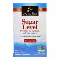 Bravo Tea Chá Níveis de Açúcar com Amoreira Branca - 20 Saquinhos