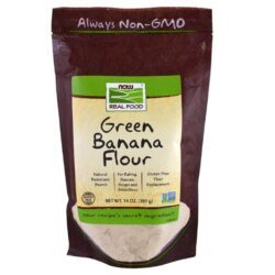 Farinha de Banana Verde Now Foods - 397g (14 oz) - Alimento Funcional Brasileiro