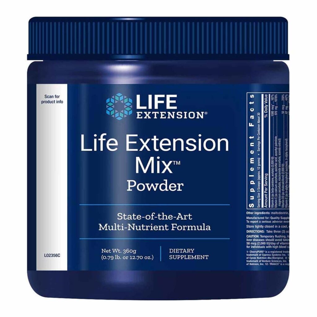 Life Extension Mix™ em Pó 420g: Sua Dose Diária de Nutrientes Essenciais