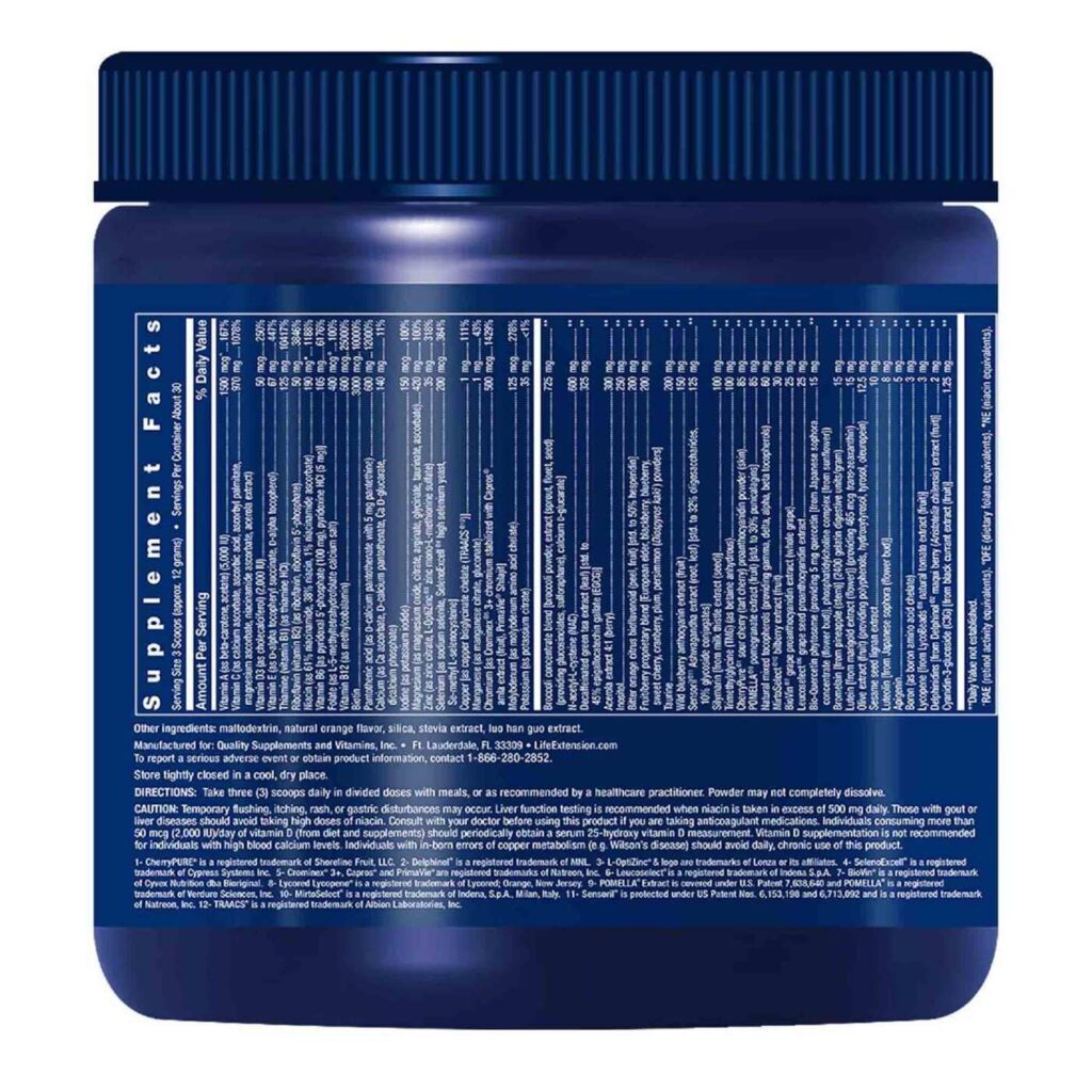 Life Extension Mix™ em Pó 420g: Sua Dose Diária de Nutrientes Essenciais - Imagem 3