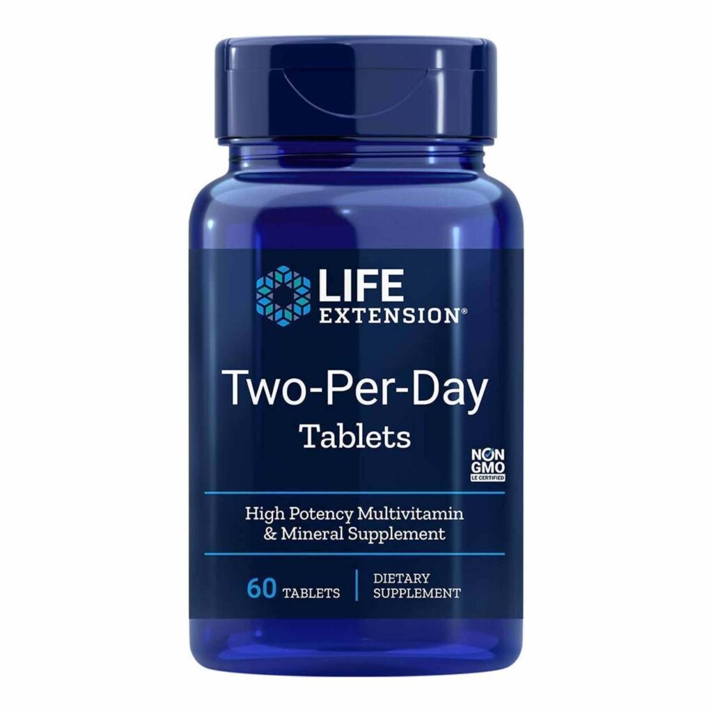 Life Extension Dois-por-dia 60 Tabletes: Suporte Essencial para a Vitalidade Diária no Brasil