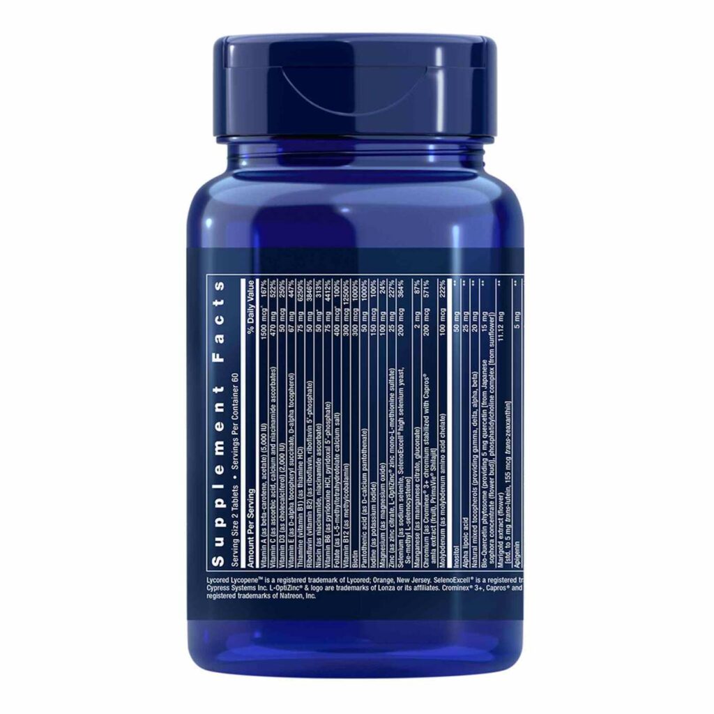 Life Extension Dois-por-dia: Multivitamínico Completo com 120 Tabletes para Sua Saúde - Imagem 3
