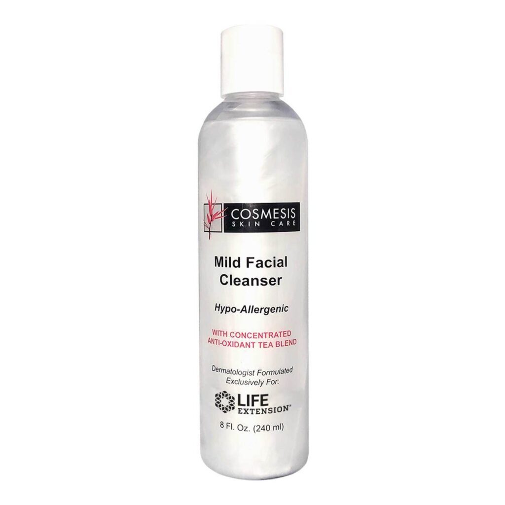 Life Extension Limpador Facial Suave 237ml - Pele Limpa e Revitalizada