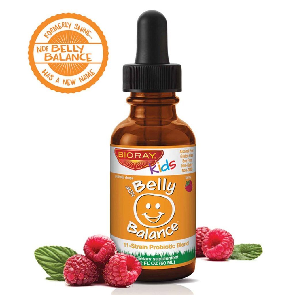 Bioray Prebiótico Kids NDF Belly Balance Frutas Silvestres 60ml - Saúde Intestinal Infantil