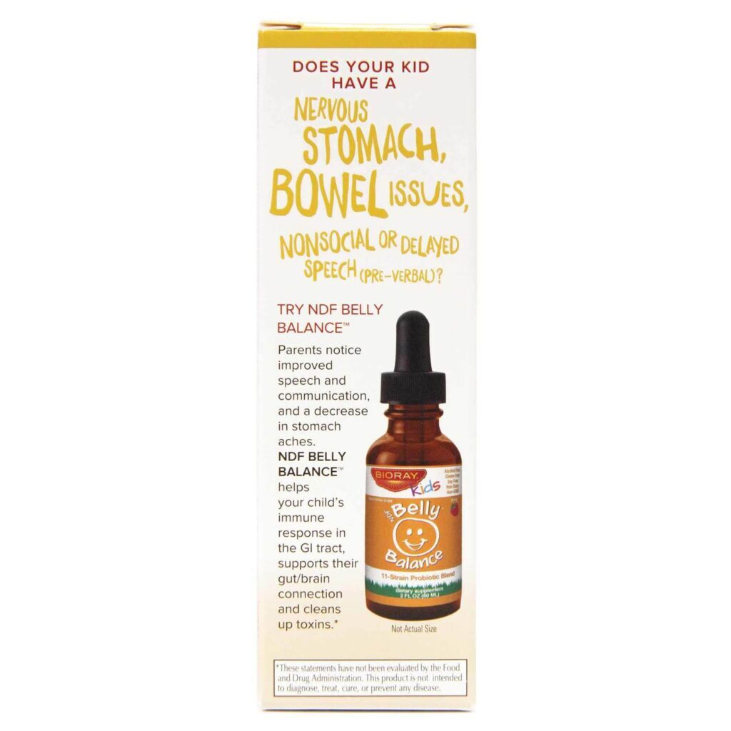 Bioray Prebiótico Kids NDF Belly Balance Frutas Silvestres 60ml - Saúde Intestinal Infantil - Imagem 4