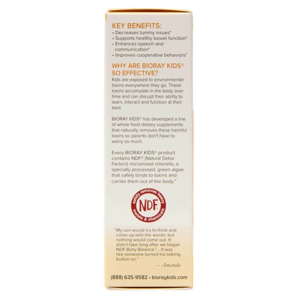 Bioray Prebiótico Kids NDF Belly Balance Frutas Silvestres 60ml - Saúde Intestinal Infantil - Imagem 5