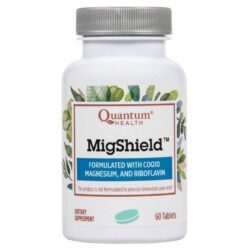 Quantum Health MigShield™ - Controle de Enxaqueca e Dor de Cabeça - 60 Tabletes