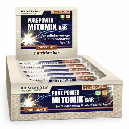 Dr. Mercola Chocolate Mitomix Bars - 12 pack - 1.41 oz. Bars