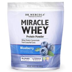 Dr. Mercola Miracle Whey Blueberry 454g: Proteína Pura para Sua Saúde e Performance