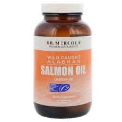 Dr. Mercola Salmon Oil 3000 mg 90 Cápsulas: Ômega 3 Puro para Saúde Brasileira