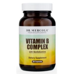 Dr. Mercola Vitamin B Complex 60 Cápsulas: Energia e Bem-Estar Essenciais