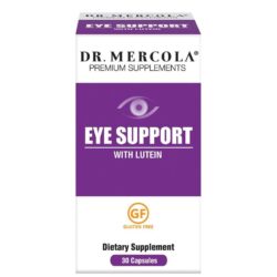 Dr. Mercola Suporte para os Olhos com Luteína - 30 Cápsulas: Saúde Ocular e Visão Clara