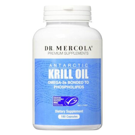 Dr Mercola Óleo de Krill 1000mg - 180 Cápsulas