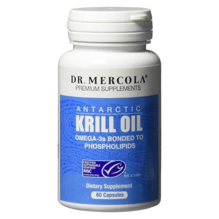 Dr Mercola Óleo de Krill 1000mg - 60 Cápsulas