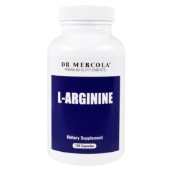 Dr. Mercola L-Arginina 1g 120 Cápsulas: Potencialize Seu Bem-Estar Cardiovascular e Desempenho Físico