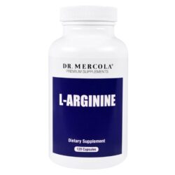 Dr. Mercola L-Arginina 1g 120 Cápsulas: Potencialize Seu Bem-Estar Cardiovascular e Desempenho Físico