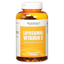 Dr. Mercola Vitamina C Lipossomal 180 Cápsulas: Imunidade e Colágeno Potencializados