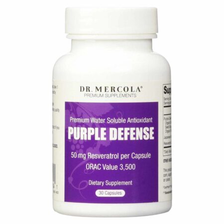 Dr. Mercola Purple Defense with Resveratrol 30 Capsules