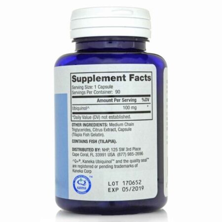 Dr. Mercola, Ubiquinol 100 mg - 90 Cápsulas - Image 3