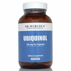 Dr. Mercola Ubiquinol 150 mg - 90 Cápsulas: Antioxidante Essencial para Energia e Saúde Cardíaca