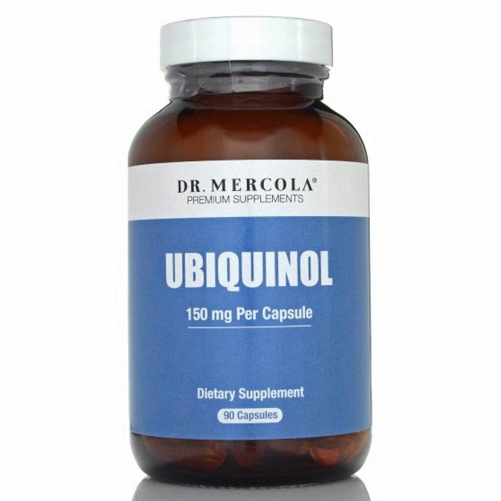 Dr. Mercola Ubiquinol 150 mg - 90 Cápsulas: Antioxidante Essencial para Energia e Saúde Cardíaca