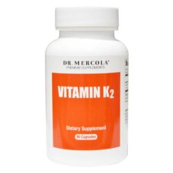 Dr. Mercola Vitamina K2 MK-7 90 Cápsulas - Saúde Óssea e Cardiovascular