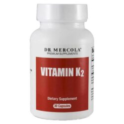 Dr. Mercola Vitamina K2 180 mcg - 30 Cápsulas para Saúde Óssea e Cardiovascular