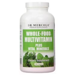 Dr. Mercola Multivitamínico com Minerais Essenciais – 240 Tabletes para Saúde Integral