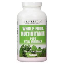 Dr. Mercola Multivitamínico com Minerais Essenciais - 240 Tabletes para Saúde Integral