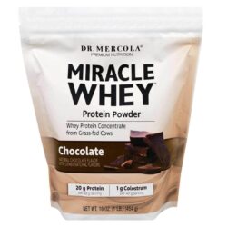 Dr. Mercola Miracle Whey Chocolate 454g: Proteína Pura para Performance e Bem-Estar no Brasil