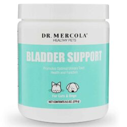 Dr. Mercola Suporte da Bexiga para Pets - 270g: Saúde Urinária para Cães e Gatos