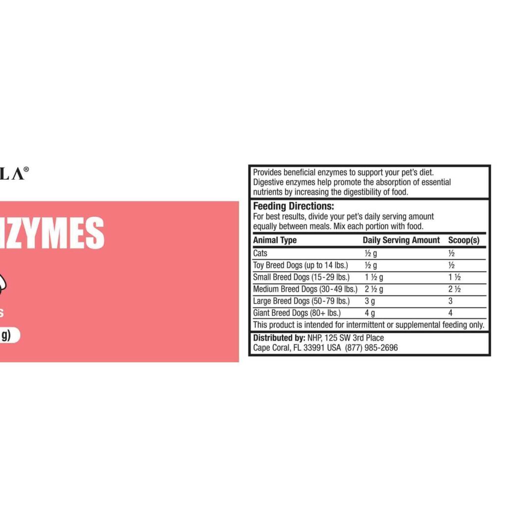 Dr. Mercola Animais de Estimação Saudáveis Enzimas Digestivas 150 g - Suporte Digestivo Completo - Imagem 3