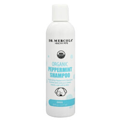 Dr. Mercola Shampoo Orgânico para Cães Hortelã-pimenta - 237ml