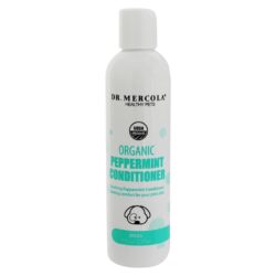 Dr Mercola Condicionador Orgânico de Hortelã para Cães 237 ml - Pelagem Saudável